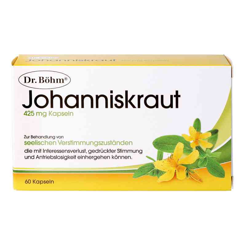 Dr. Böhm Johanniskraut 425 mg 60 stk von APOMEDICA PHARMAZEUTISCHE PRODUK PZN 08200279