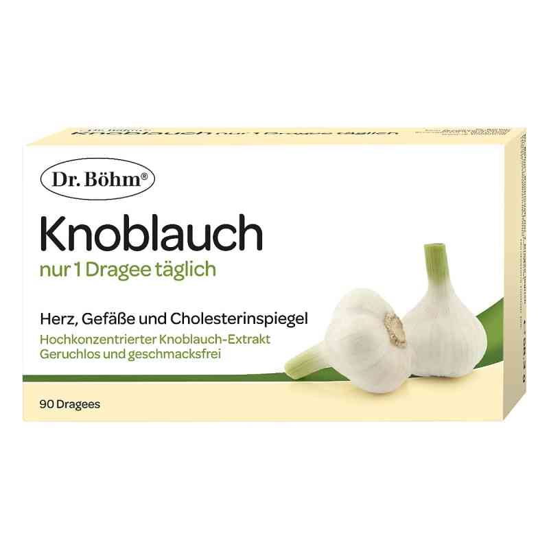 Dr. Böhm Knoblauch 90 stk von APOMEDICA PHARMAZEUTISCHE PRODUKTE GMBH PZN 08200278