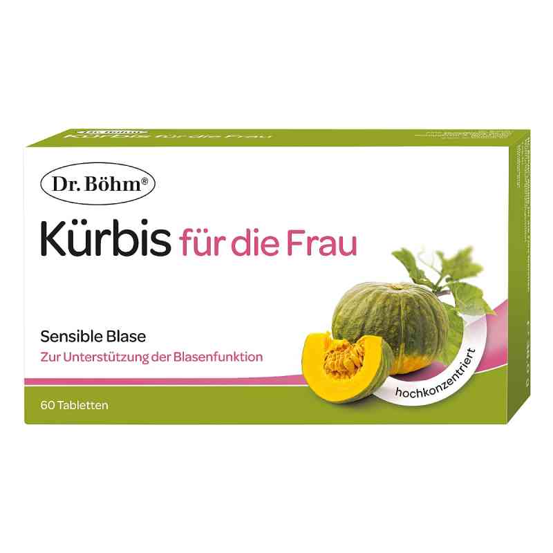 Dr. Böhm Kürbis für die Frau 60 stk von APOMEDICA PHARMAZEUTISCHE PRODUKTE GMBH PZN 08200276