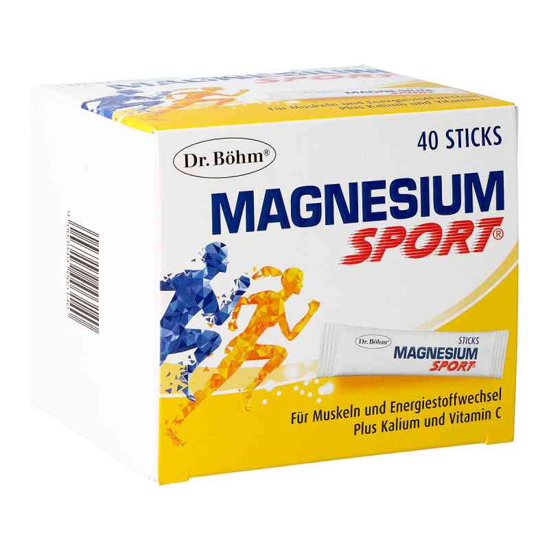 Dr. Böhm Magnesium Sport Sticks 40 stk von APOMEDICA PHARMAZEUTISCHE PRODUK PZN 08200069
