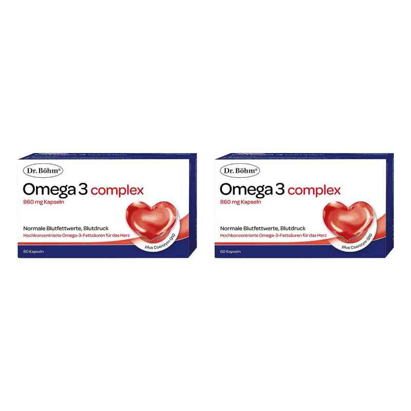 Dr. Böhm Omega 3 Complex 2x60 stk von  PZN 08103265