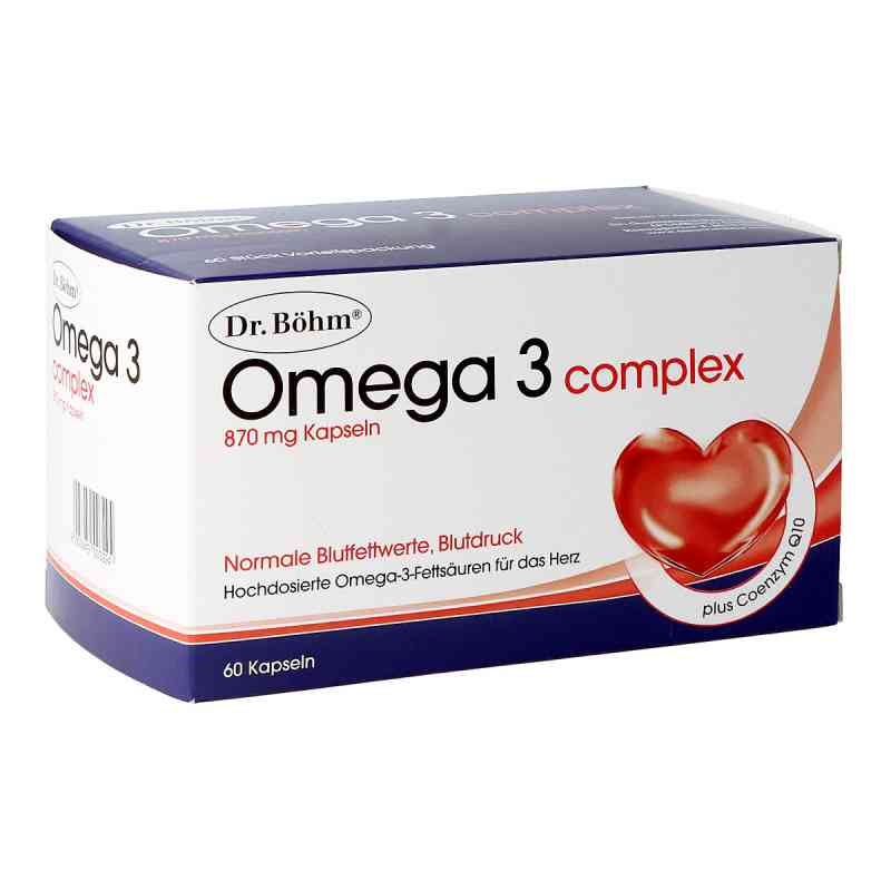 Dr. Böhm Omega-3 complex 60 stk von APOMEDICA PHARMAZEUTISCHE PRODUK PZN 08200064