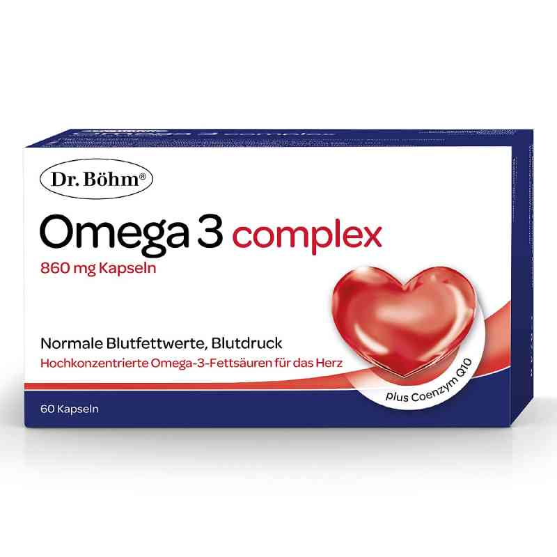 Dr. Böhm Omega 3 Complex 60 stk von APOMEDICA PHARMAZEUTISCHE PRODUKTE GMBH PZN 08200064