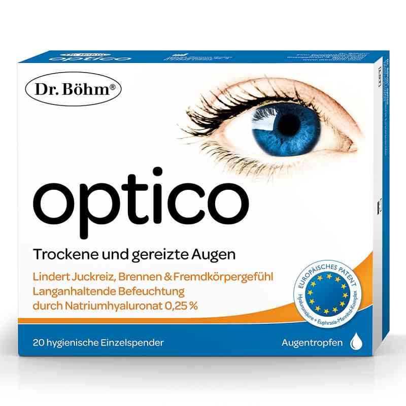 Dr. Böhm optico 20 stk von APOMEDICA PHARMAZEUTISCHE PRODUKTE GMBH PZN 08200269