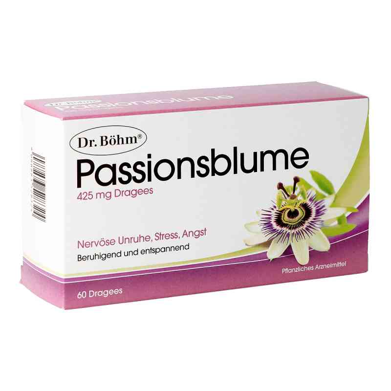 Dr. Böhm Passionsblume 425 mg Dragees 60 stk von APOMEDICA PHARMAZEUTISCHE PRODUK PZN 08200047
