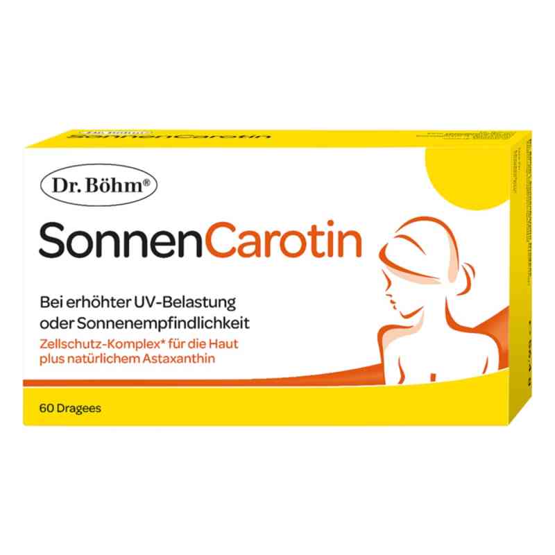 Dr. Böhm SonnenCarotin Dragees 60 stk von APOMEDICA PHARMAZEUTISCHE PRODUKTE GMBH PZN 08200267