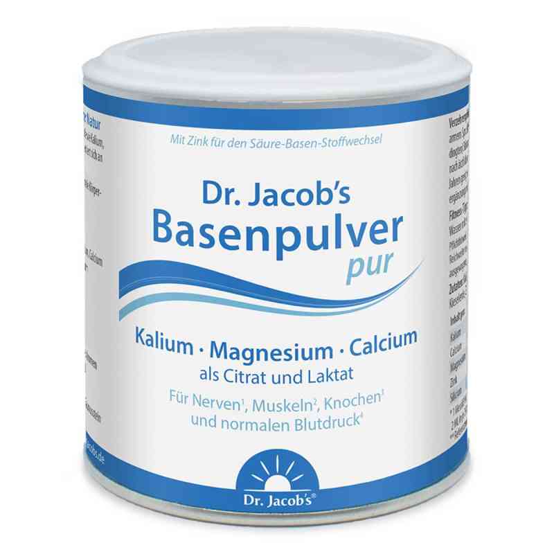Dr. Jacob's Basenpulver pur Kalium Magnesium Calcium Citrat 200 g von Dr. Jacob's Medical GmbH PZN 18914982