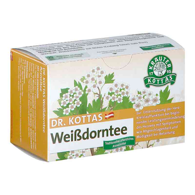 DR. KOTTAS Weißdorntee 20 stk von KOTTAS PHARMA GMBH PZN 08200221