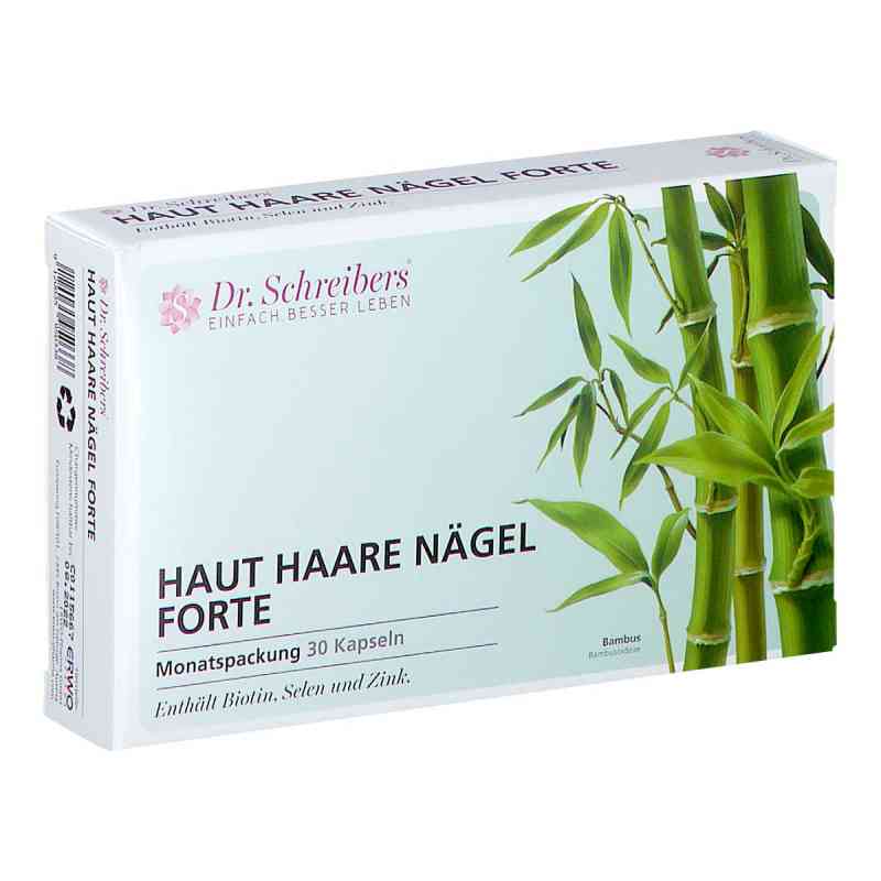 Dr. Schreibers Haut Haare Nägel forte Kapseln 30 stk von ERWO PHARMA GMBH PZN 08200895