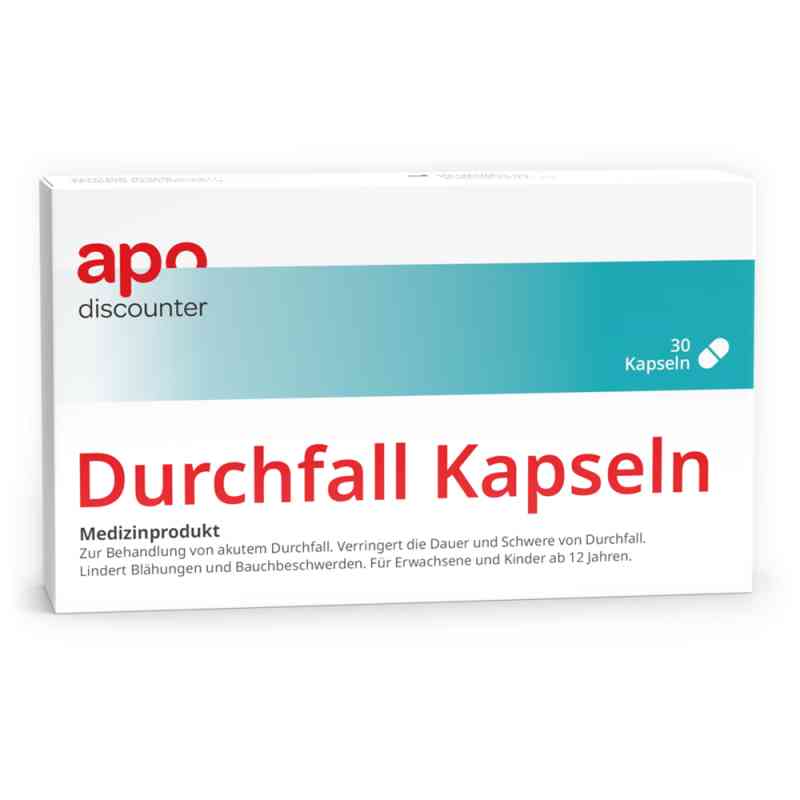 Durchfall Kapseln von apodiscounter 30 stk von PK Benelux Pharma Care BV PZN 19173507