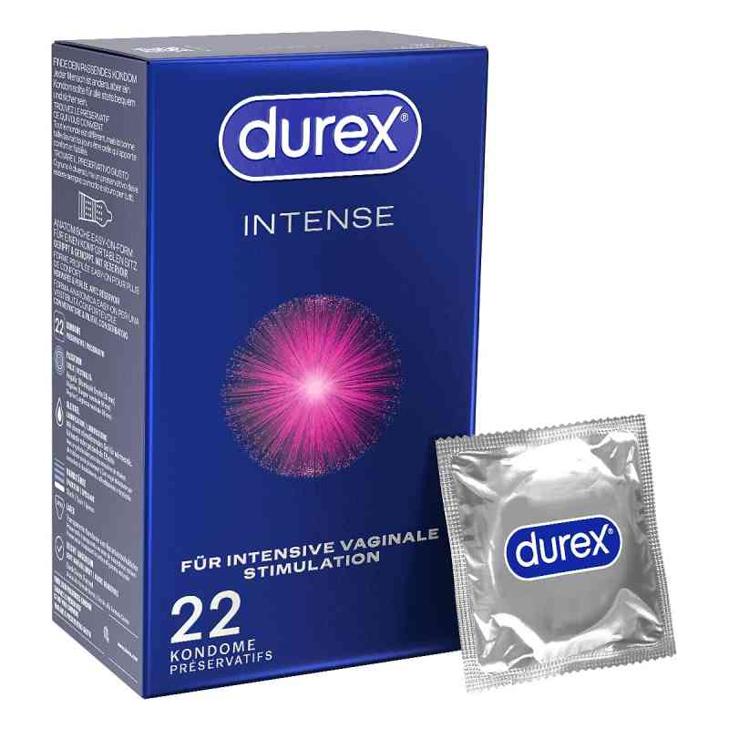 Durex Intense Kondome 22 stk von Reckitt Benckiser Deutschland GmbH PZN 18304189