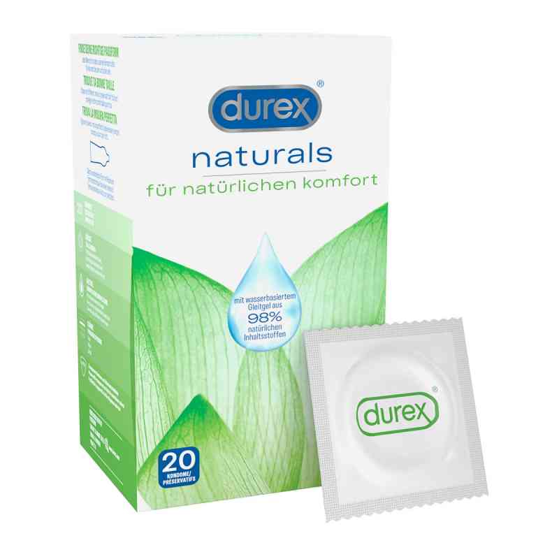 Durex Naturals Kondome 2X10 stk von Reckitt Benckiser Deutschland Gm PZN 17165805