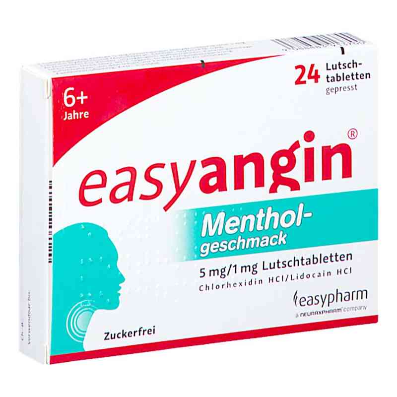 easyangin 5mg/1mg 24 stk von EASYPHARM OTC GMBH PZN 08200140