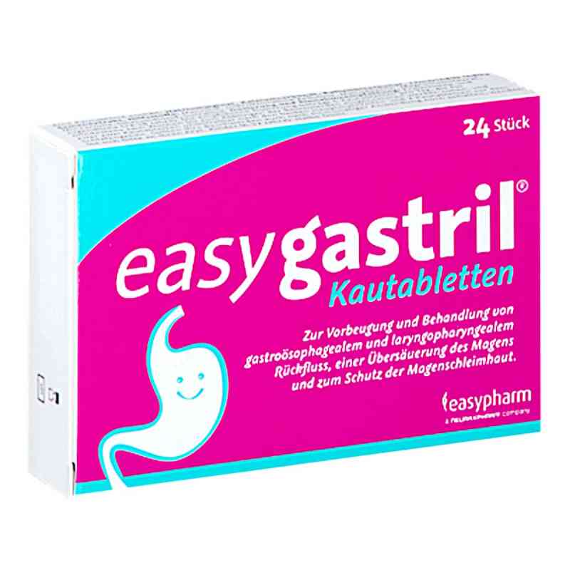 easygastril Kautabletten 24 stk von EASYPHARM OTC GMBH PZN 08201133
