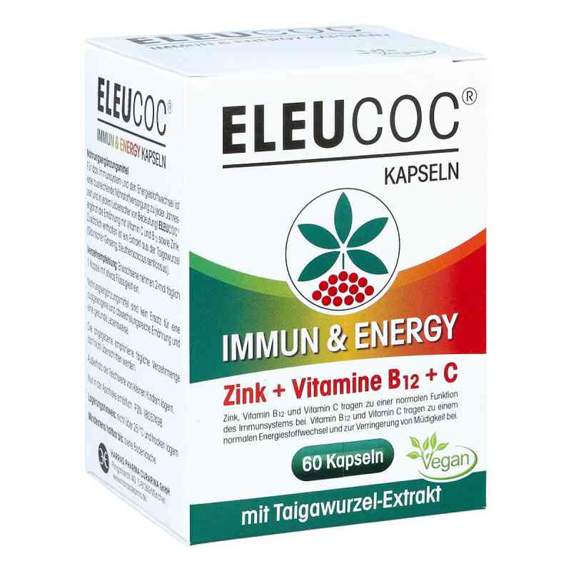 Eleucoc Immun & Energy Kapseln 60 stk von Harras Pharma Curarina Arzneimit PZN 18037498