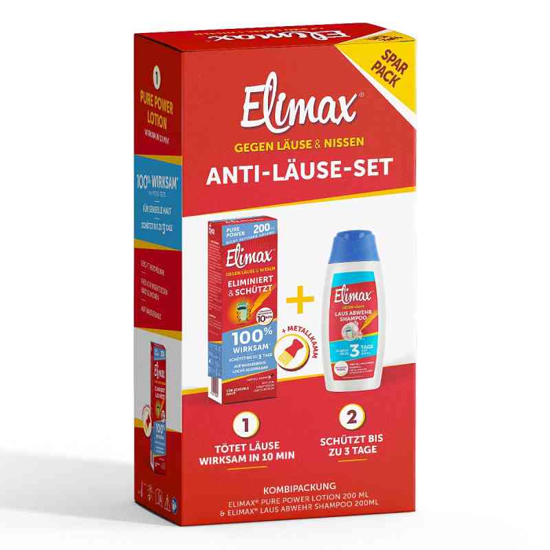 Elimax Anti Läuse Set Sparpack 1 Pck von SANOVA PHARMA GESMBH, OTC PZN 08202366