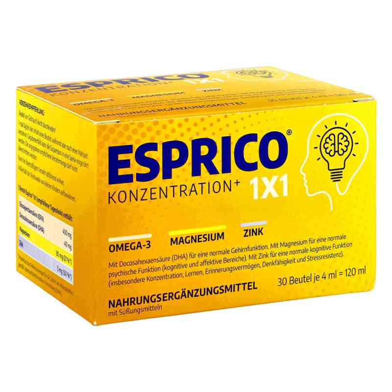 Esprico 1x1 Suspension 30X4 ml von Engelhard Arzneimittel GmbH & Co PZN 03719513