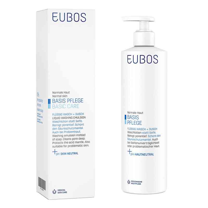 Eubos Flüssig blau mit Dosiersp.unparfüm. 400 ml von Dr. Hobein (Nachf.) GmbH PZN 06306993
