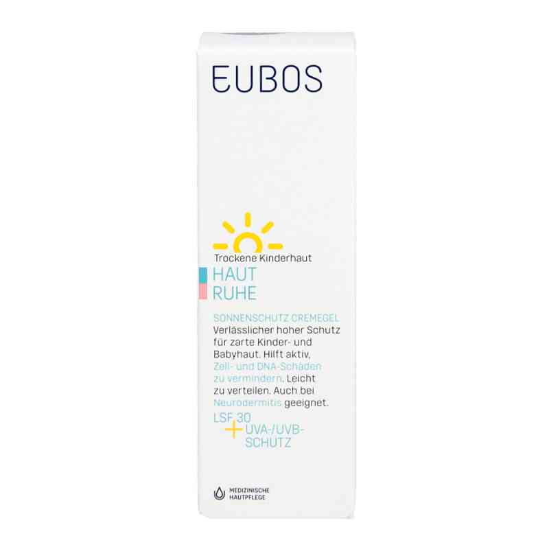 Eubos Kinder Haut Ruhe Sonnensch.cr.gel Lsf 30+uva 50 ml von Dr. Hobein (Nachf.) GmbH PZN 10395821