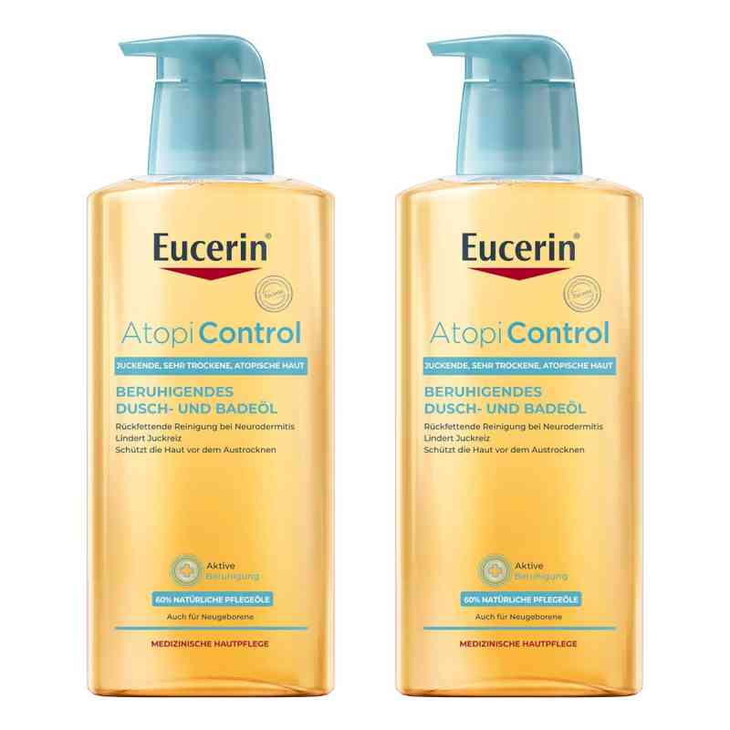 Eucerin® Atopi Control – Dusch-und Badeöl 2x400 ml von Beiersdorf AG Eucerin PZN 08102735