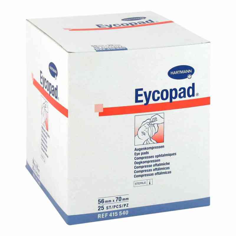 Eycopad Augenkompressen 56x70 mm steril 25 stk von PAUL HARTMANN AG PZN 02733304