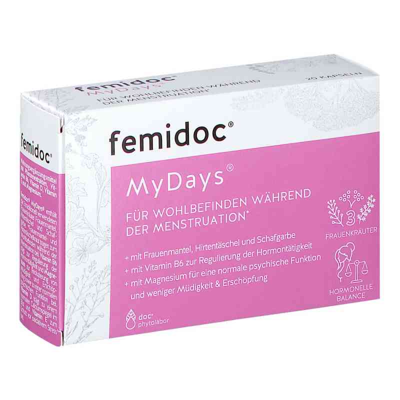 femidoc MyDays Kapseln 20 stk von GUTERRAT GESUNDHEITSPRODUKTE GMB PZN 08201004