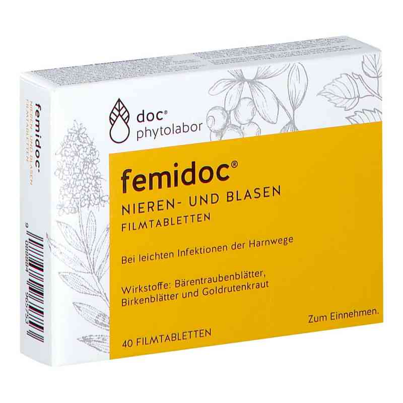 femidoc Nieren- und Blasen Filmtabletten 40 stk von GUTERRAT GESUNDHEITSPRODUKTE GMBH & CO KG PZN 08201005
