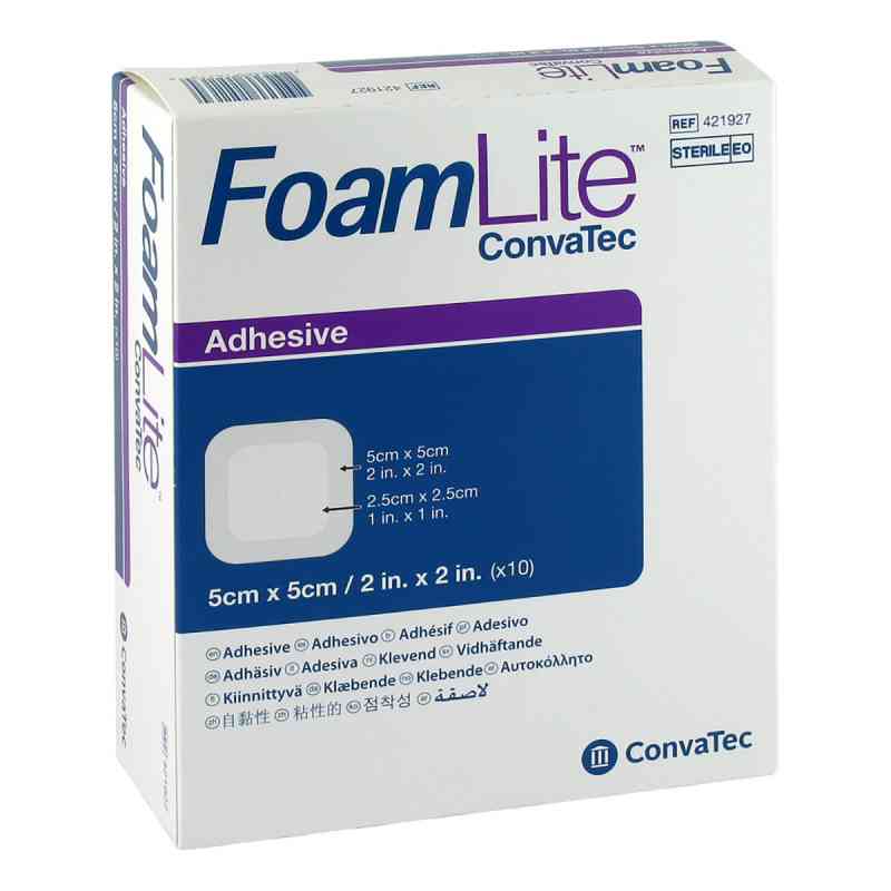 Foam Lite Convatec adhäsiv Pu-schaumverb.5x5 cm 10 stk von ConvaTec (Germany) GmbH PZN 13747255