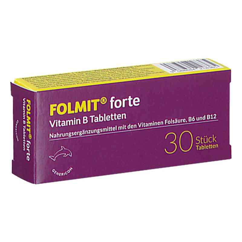 FOLMIT forte 30 stk von GENERICON PHARMA GES.M.B.H. PZN 08200098