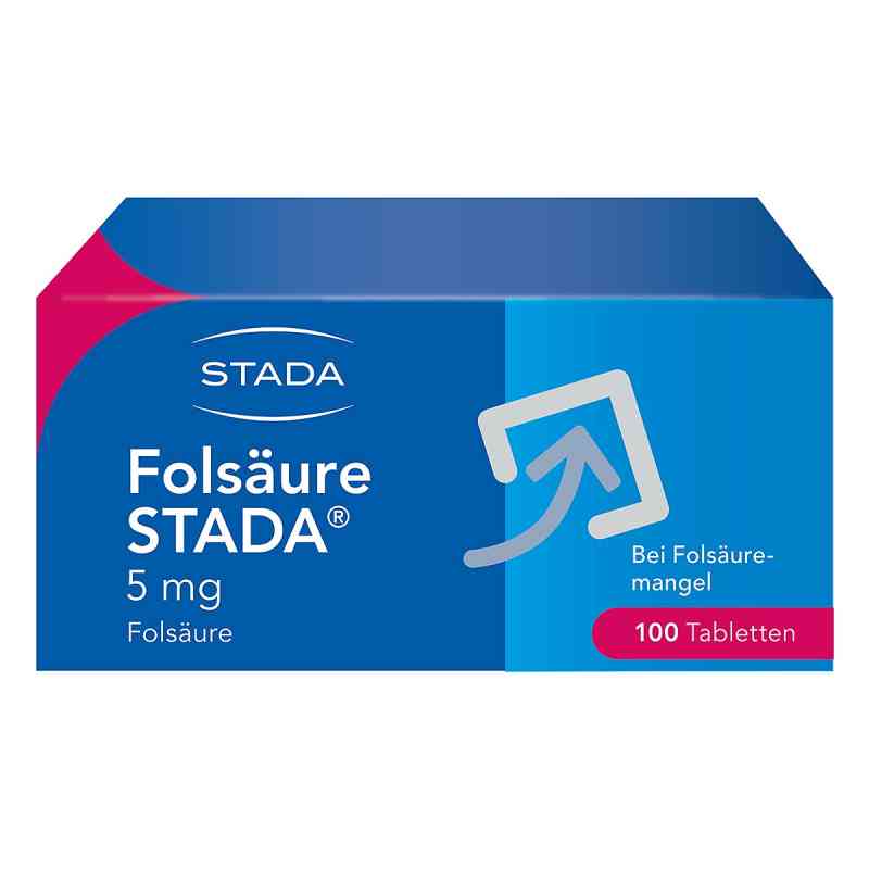 Folsäure Stada 5 Mg Tabletten 100 stk von STADA Consumer Health Deutschland GmbH PZN 17542834