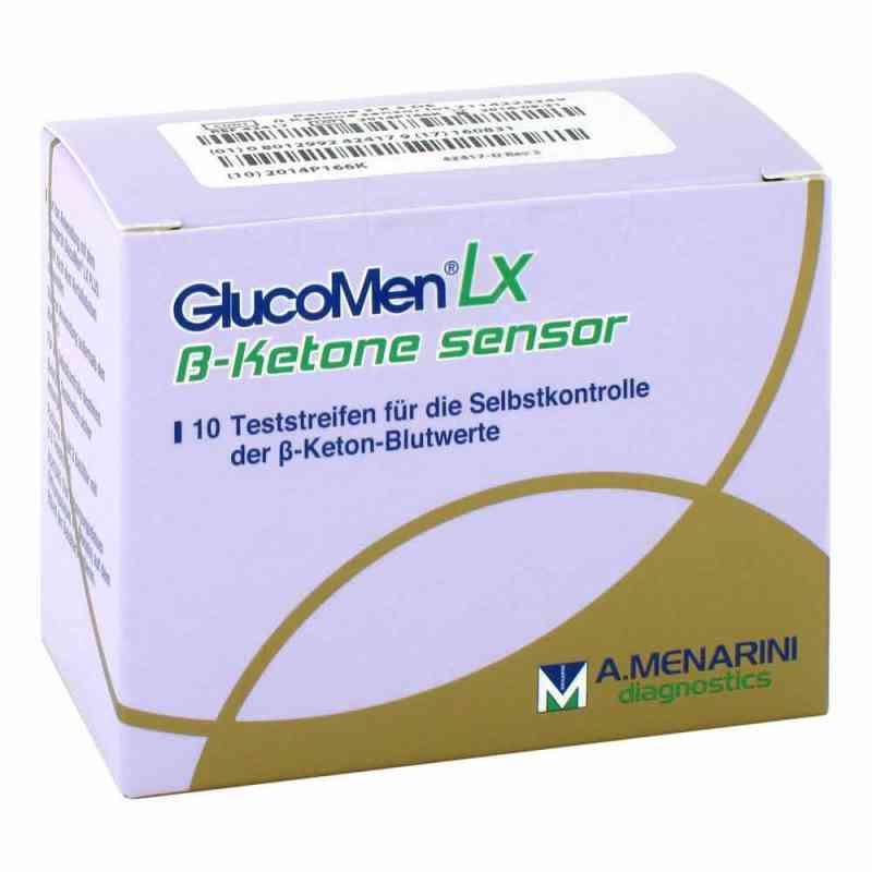 Glucomen Lx Plus Ketone Sensor Teststreifen 10 stk von BERLIN-CHEMIE AG PZN 07425607