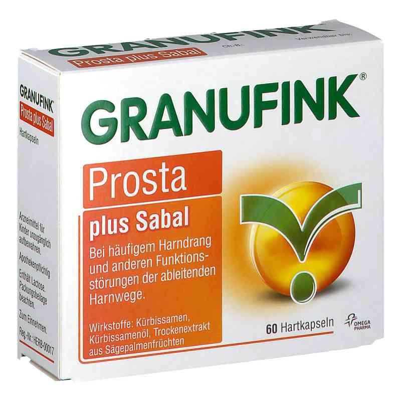 GRANUFINK Prosta plus Sabal Hartkapseln 60 stk von PERRIGO OESTERREICH GMBH PZN 08200608
