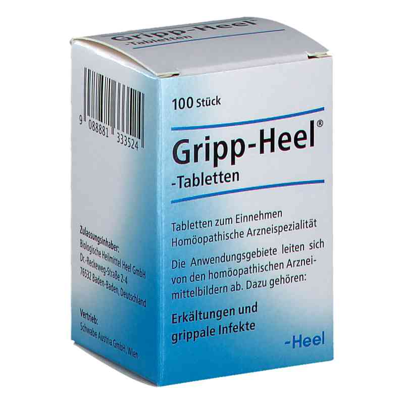 Gripp Heel Tabletten 100 stk von SCHWABE AUSTRIA GMBH PZN 08200956