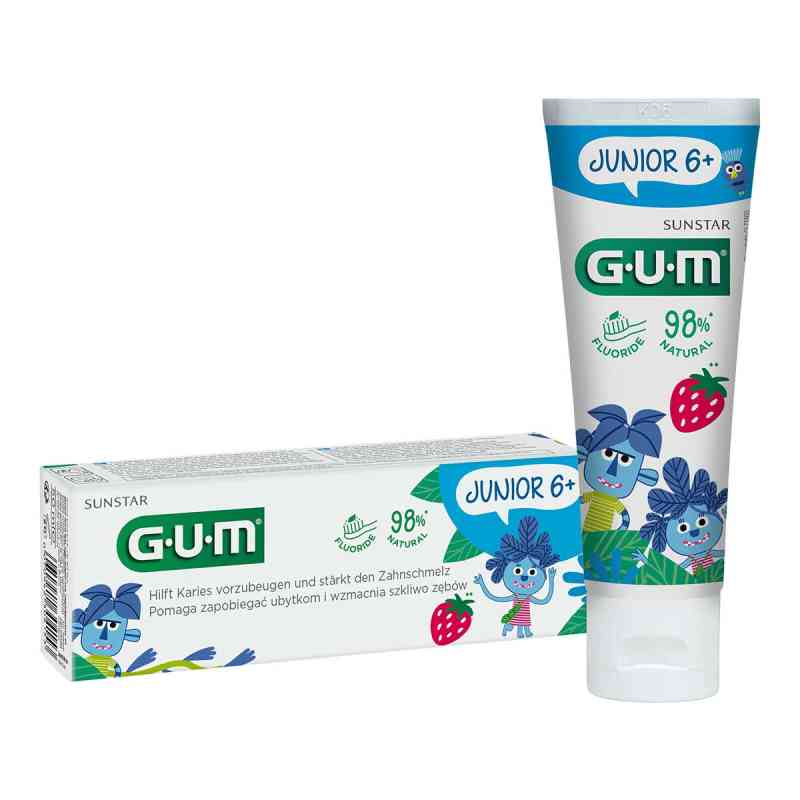 GUM JUNIOR Zahngel (ab 6 Jahre) 50 ml von Sunstar Deutschland GmbH PZN 17490617