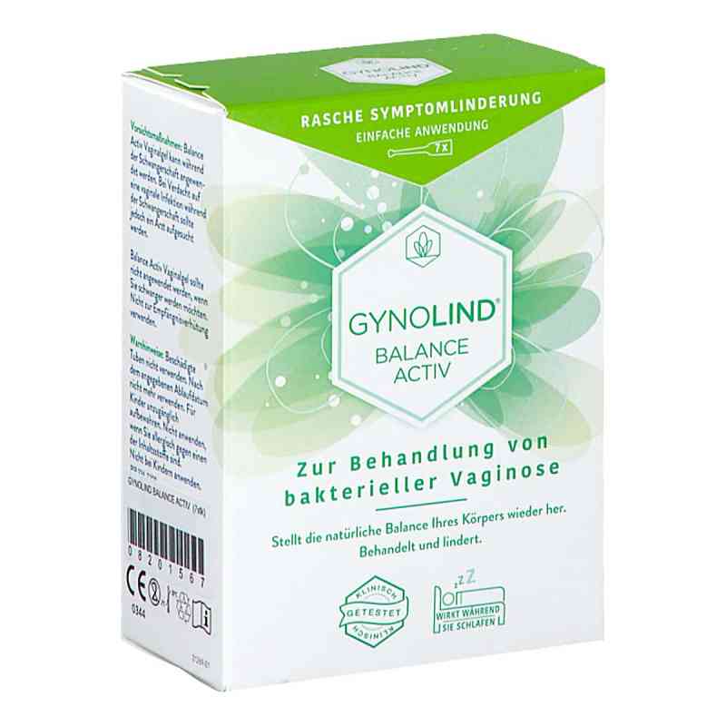 GYNOLIND Balance Activ Vaginalgel 7 stk von GERMANIA PHARMAZEUTIKA GMBH PZN 08201567
