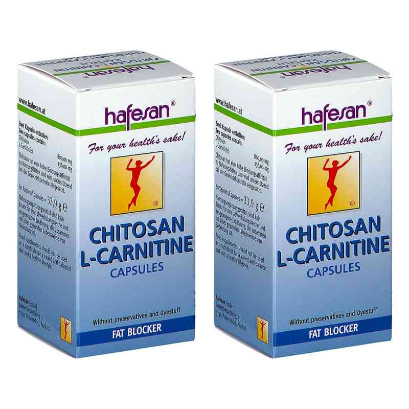 Hafesan Chitosan + L Carnitin Kapseln 2x60 stk
