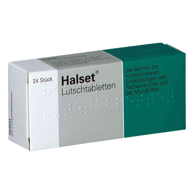 Halset Lutschtabletten 24 stk von HALEON-GEBRO CONSUMER HEALTH GMBH PZN 08200547