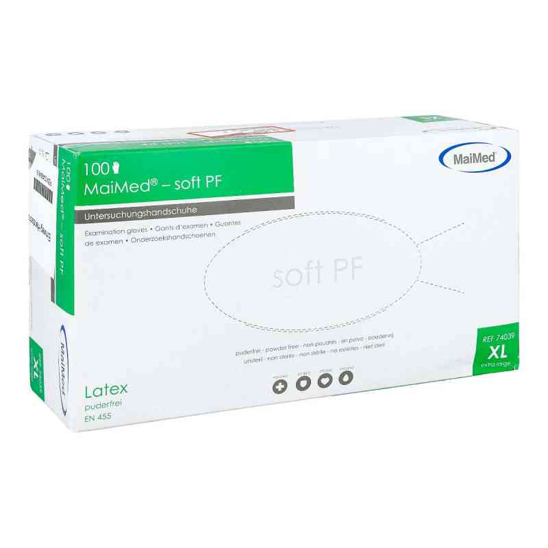 Handschuhe Einmal Latex puderfrei Xl 100 stk von Param GmbH PZN 02499469