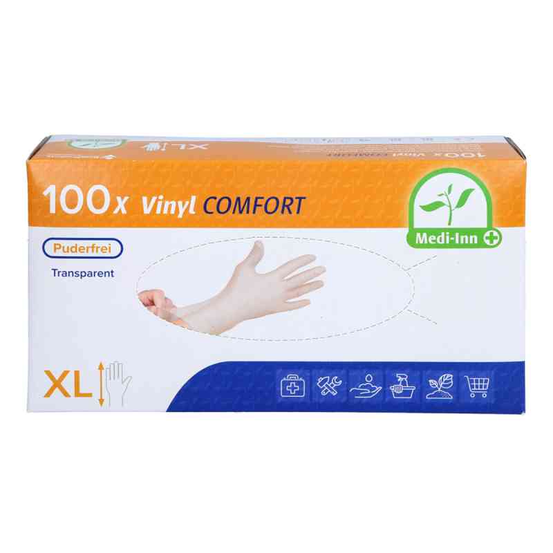 Handschuhe Einmal Vinyl puderfrei Xl 100 stk von Param GmbH PZN 02499541