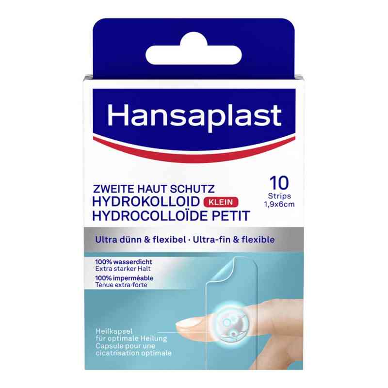 Hansaplast Zweite Haut Schutz Hydrokolloid Pflaster Klein 10 stk von Beiersdorf AG PZN 19978955