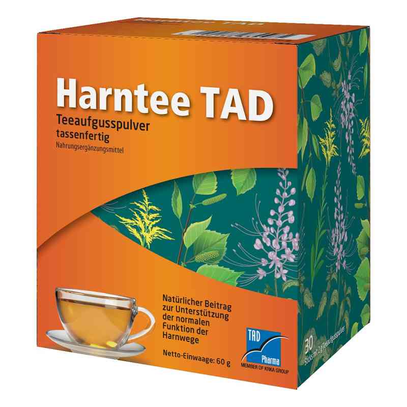 Harntee TAD Sticks Teeaufgusspulver 30X2 g von TAD Pharma GmbH PZN 18883098