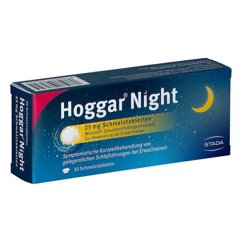 Hoggar Night 25 mg Schmelztabletten 10 stk von STADA ARZNEIMITTEL GMBH, OTC PZN 08200549
