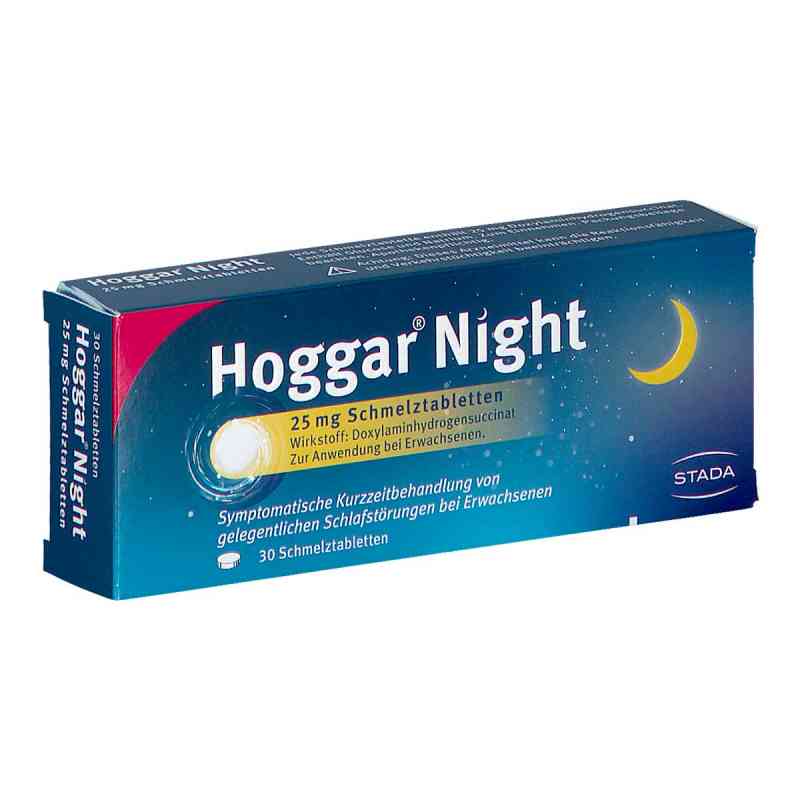 Hoggar Night 25 mg Schmelztabletten 30 stk von  PZN 08200550