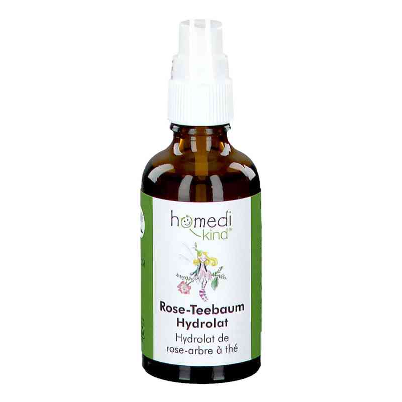 homedi-kind Rose Teebaum Hydrolat 50 ml von ECA-MEDICAL HANDELSGMBH PZN 08202097