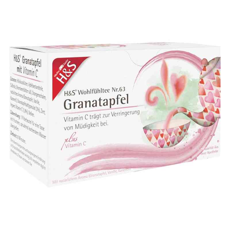 H&s Granatapfel Mit Vitamin C Filterbeutel 20X2 g von H&S Tee - Gesellschaft mbH & Co. PZN 16942017