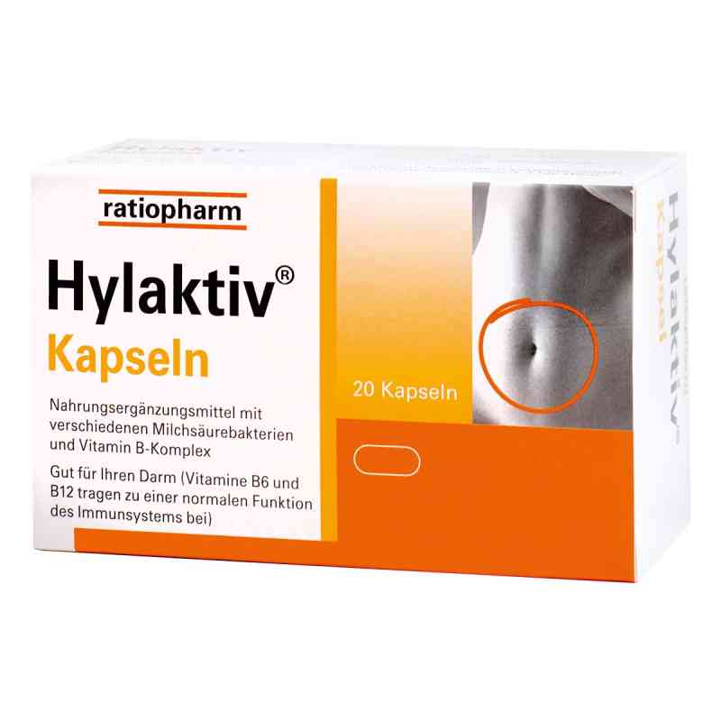 Hylaktiv Kapseln 20 stk von RATIOPHARM ARZNEIMITTEL VERTRIEBS GMBH PZN 08200340