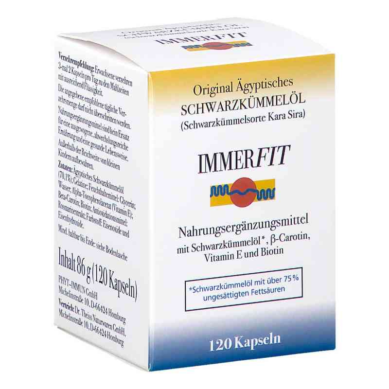 Immerfit Schwarzkümmelöl Kapseln 120 stk von DR.THEISS NATURWAREN OESTERREICH GMBH PZN 08202497