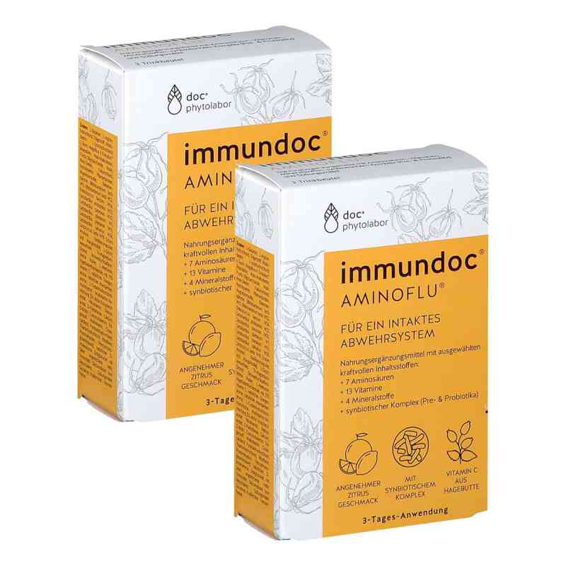 immundoc AMINOFLU Granulatbeutel 2x3 stk von  PZN 08103873