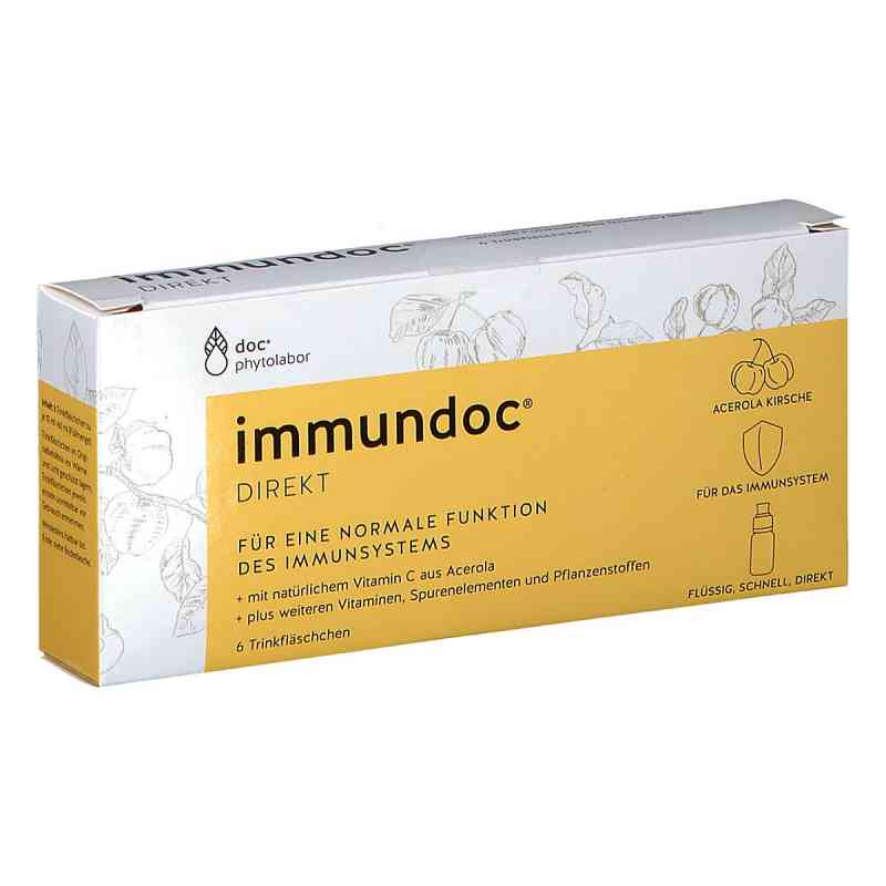 immundoc DIREKT Trinkfläschchen 6 stk von GUTERRAT GESUNDHEITSPRODUKTE GMBH & CO KG PZN 08200558