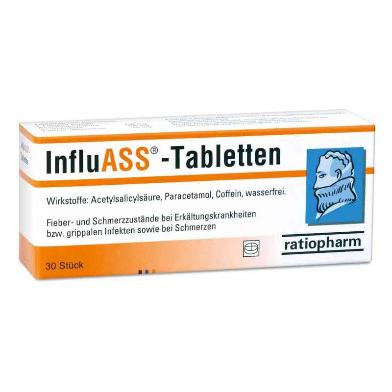 InfluASS Tabletten 30 stk von RATIOPHARM ARZNEIMITTEL VERTRIEBS GMBH PZN 08200151